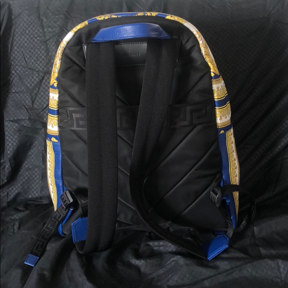 Versace unisex nylon street style backpack - Picture 4 of 5